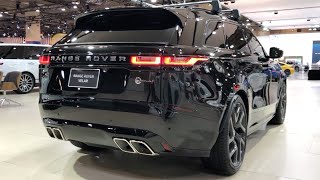 2022 Land Rover Velar SV Autobiography Carbon Black Metallic 550HP  InDepth Video Walk Around [upl. by Ruthann]