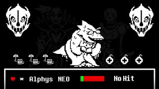 Unitale  Alphys Neo No Hit [upl. by Annaehs28]