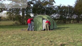 Robens Triple Dreamer  Tent Pitching Video [upl. by Durnan]