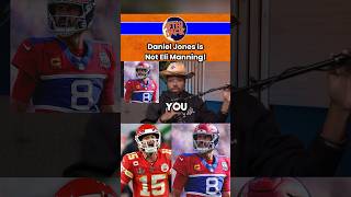 Daniel Jones is not Eli Manning 🤔 shorts sports nfl football nygiants newyork trending fyp [upl. by Lesko516]