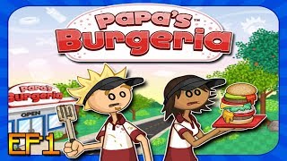 Papas Burgeria Episode 1 The New Adventure [upl. by Nnylyrehc]