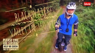 UniRider  Blackwater Valley Path short ride in 360  Ninebot one Z10 amp King Song 14s [upl. by Asimaj960]