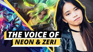 What You Didnt Know About Neon and Zeris Voice Actress  Vanille Velasquez QampA [upl. by Assener588]