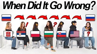 How Russian Sounds To NonRussian Speakers l Bulgaria Poland USA Slovakia Serbia Czech Russia [upl. by Nalyac877]