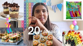 Food ideas for kids Birthday Party  Quick  Easy and Mess free [upl. by Resee]