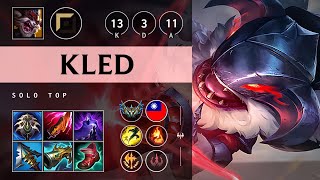 Kled Top vs Garen Dominating  TW Challenger Patch 1417 [upl. by Yartnod306]