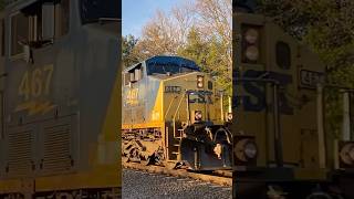 CSX M426 powers up CP60 with YN2 467 leading [upl. by Breanne]