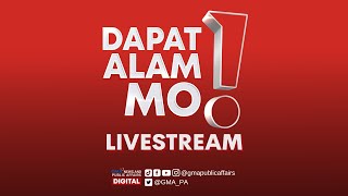 Dapat Alam Mo Livestream June 30 2023  Replay [upl. by Anaher]