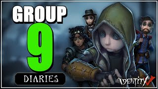 Group 9s Diary Full Storyline  Identity V [upl. by Thacher]