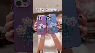 Blossom your tech with our new 3D flower phone cases 🌺💐 [upl. by Annaihs475]