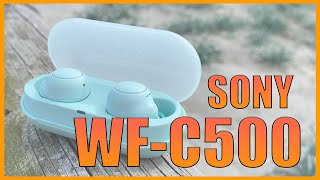 Auriculares SONY WFC500 review en español [upl. by Irec]