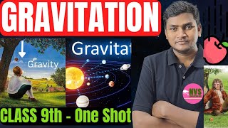 Gravitation Class 9 in One Shot ll Class 9 Gravitation Full Chapter trending science physics yt [upl. by Einnaf]