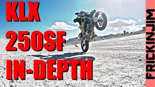 KLX250SF InDepth Review [upl. by Erdna]