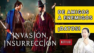 Invasión Insurrección Netflix De amigos a enemigos durante la guerra y venganza ¡Datos curiosos [upl. by Ozner752]