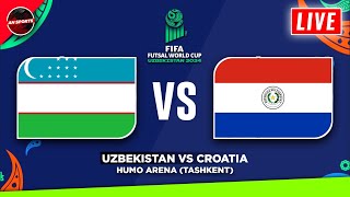 🟢 UZBEKISTAN vs PARAGUAY  FIFA FUTSAL WORLD CUP 2024 FIXTURES TODAY PREVIEW H2H amp PREDICTIONS [upl. by Deehahs]