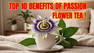 Passion Flower Tea The Best Herbal Sleep Remedy [upl. by Arykahs775]