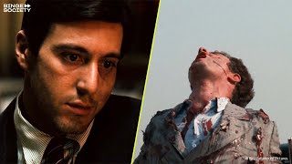 Iconic Scenes from the Godfather  Al Pacino Robert De Niro [upl. by Nilok]