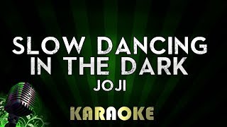 Joji  SLOW DANCING IN THE DARK  LOWER Key Karaoke Version Instrumental Lyrics Cover Sing Along [upl. by Keithley]