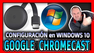 Como configurar Google Chromecast con tu ordenador PC Windows 10 ⭐ 2024  Video 2 [upl. by Torhert772]