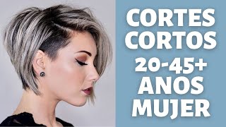 CORTES DE PELO CORTO PARA MUJER 203045 AÑOS  TENDENCIA CORTE CABELLO MODA  PEINADO CORTO MUJER [upl. by Schreib877]