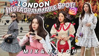 London Vlog🇬🇧EP8 Instagrammable spot Match คาเฟ่ที่ลอนดอนน่าไป  Royal Albert Hall  พาลีโอไปเที่ยว [upl. by Garlen]