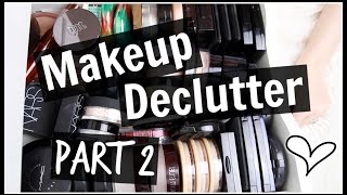 Makeup Collection  Declutter  Bronzers and Powders [upl. by Allak]