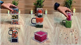 Satisfying Reverse Beads ASMR ♥️♥️♥️ 29 reverse asmr satisfying [upl. by Aicemat]