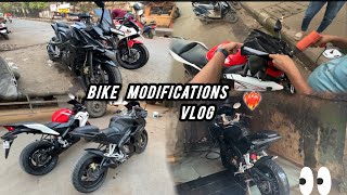 Rs 200 se tail light nikal diya ❤️‍🔥CBR main bhi kam 😱  vlog [upl. by Enytnoel]