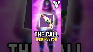 The Call PvE God Roll to absolutely grind for thefinalshape destiny2 geekermon [upl. by Jonis]