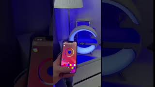 New LED Table Lamp with Wireless Charger Atmosphere Lamp with Bluetooth Speaker [upl. by Adniram]