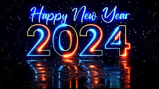 Happy New Year 2024 Coming Soon🎄🎅🎊New Year Countdown 2024 10 seconds Neon Video 4K⏳❄🎅🕛🔔🎶 [upl. by Alek754]