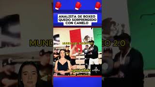 Analista de boxeo quedo sorprendido con Canelo boxeo boxing box [upl. by Eekorehc]