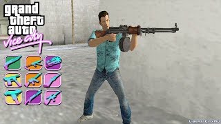 Estas Son Todas Las Armas Ocultas del GTA VICE CITY [upl. by Oleusnoc]