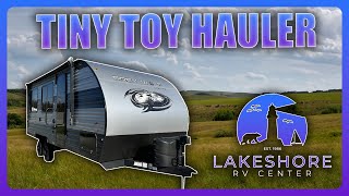 Smallest Toy Hauler on the Lot  2024 Grey Wolf 18RR [upl. by Gloria]