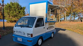 Very Rare Mitsubishi Minicab Food Truck [upl. by Llenra]