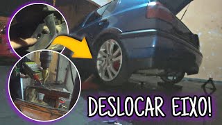 DESLOCAMENTO DE EIXO DO GOLF MK3 Explicação completa Dicas como Baixar a Traseira [upl. by Llewsor200]