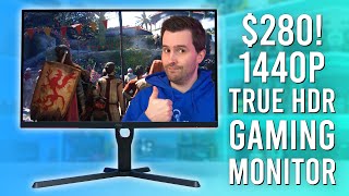 The Best Budget HDR Monitor  AOC Q27G3XMN Review [upl. by Ahsiliw]