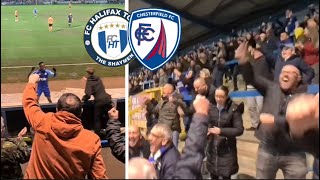 6 GOAL THRILLER AS HALIFAX DELAY CHESTERFIELD PARTY [upl. by Ecirtap551]