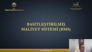 TKDK Basitleştirilmiş Maliyet Sistemi Eğitimi  03102024 [upl. by Elehcim487]