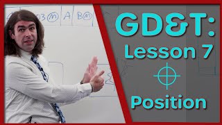 GDampT Lesson 7 Position Tolerance [upl. by Picker399]