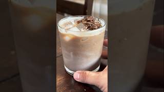 Yabba Dabba Doo Iced Latte coffee espresso theflintstones icedcoffe [upl. by Wyne277]