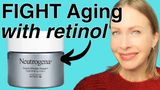 Retinol Tips for Beginners  Neutrogena Rapid Wrinkle Repair  AntiAging Skincare Routine [upl. by Ardnauq823]