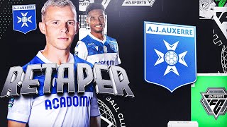 Je RETAPE AUXERRE pour GAGNER une Ligue des Champions  FC24 [upl. by Nnahtur]