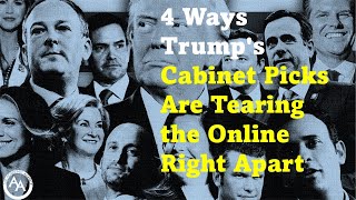 4 Ways Trumps Cabinet Picks Are Tearing the Online Right Apart [upl. by Ecerahc625]