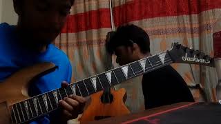 Boshe Achi Eka  Warfaze  Vocal and guitar Short cover [upl. by Anidam]