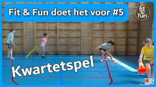 Fit amp Fun doet het voor 5  Kwartetspel Gymles [upl. by Nnalyrehs]