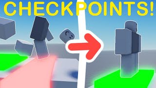 Making a Checkpoint System  Roblox Studio Tutorial [upl. by Hakilam190]