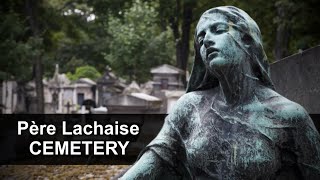 Père Lachaise Cemetery FAMOUS GRAVE TOUR  Jim Morrison Oscar Wilde Edith Piaf and MORE 4K [upl. by Fryd14]