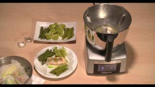 Salmon en papillote  Recipe Cook Expert Magimix [upl. by Brodeur]