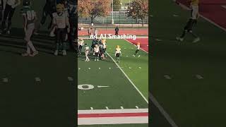 Howell 7th grade 4 AJ Hister killin it footballshorts indycrossroads footballhighlights [upl. by Pammy96]